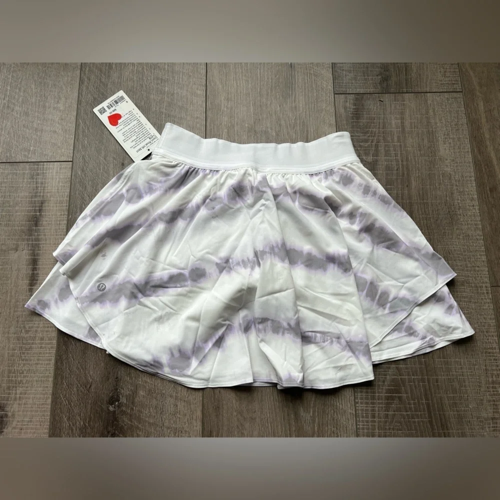 Lululemon Court Rival High-Rise Skirt *Long in Transverse Lilac Multi